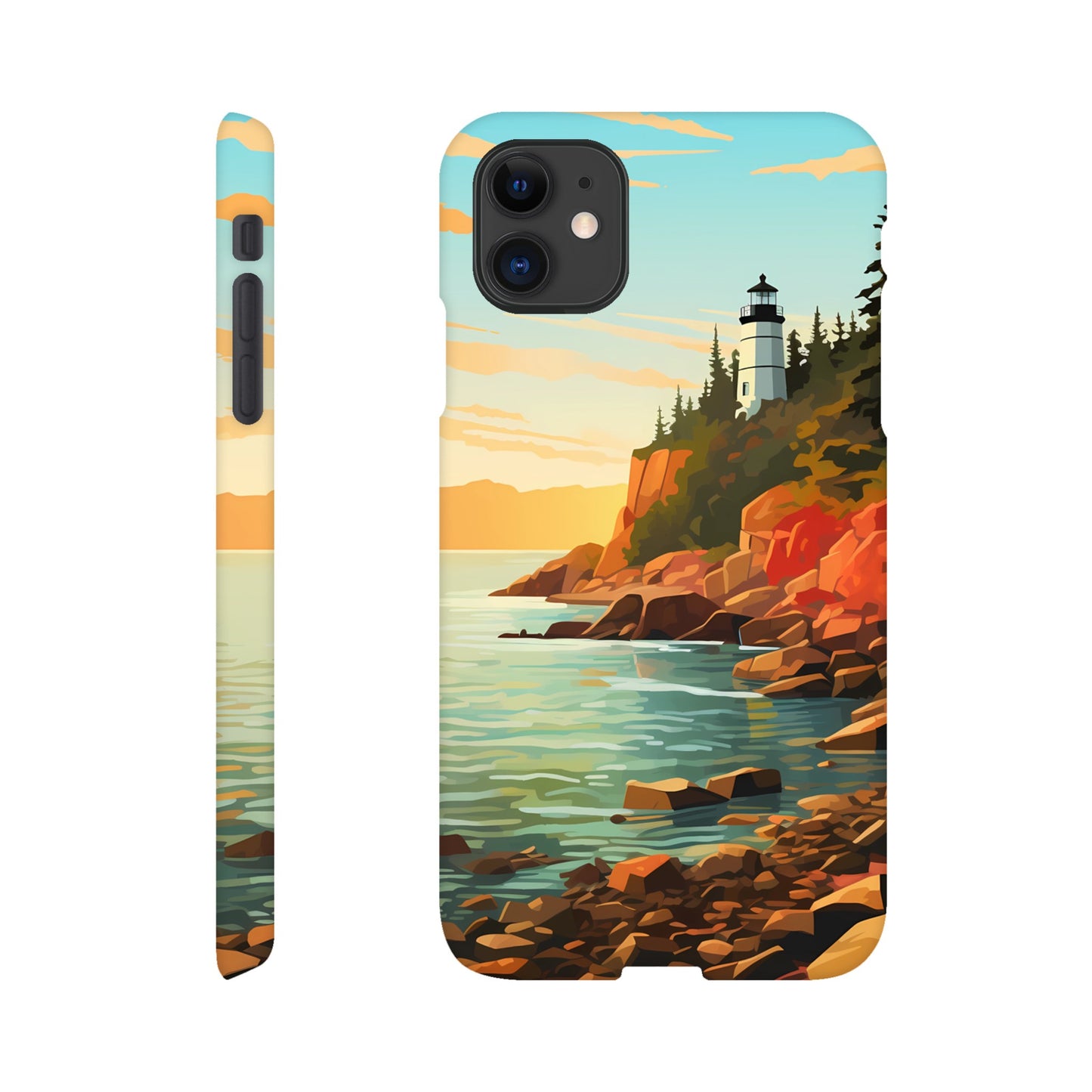 iPhone Case - Seaside Sentinel (Acadia National Park)