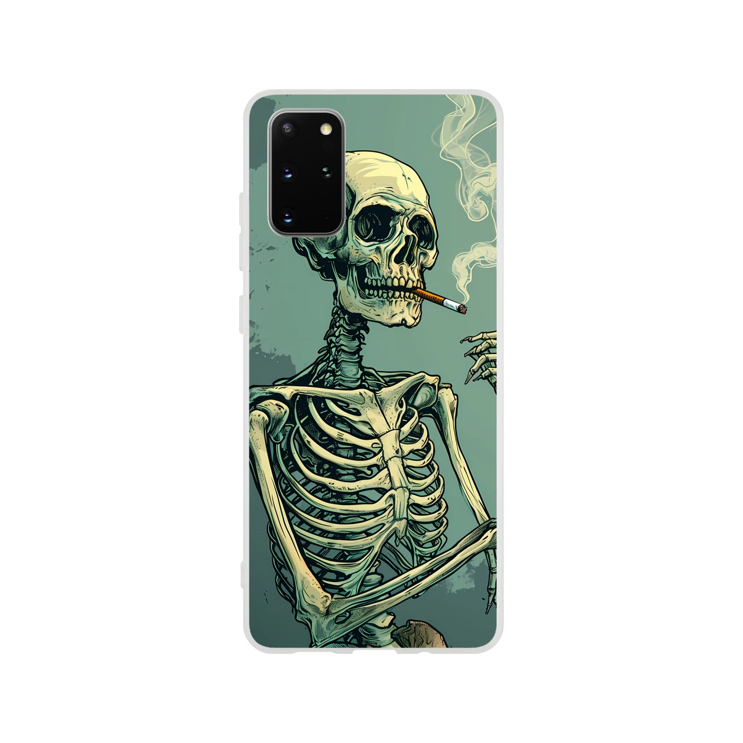 Samsung Case - Smoking Skeleton