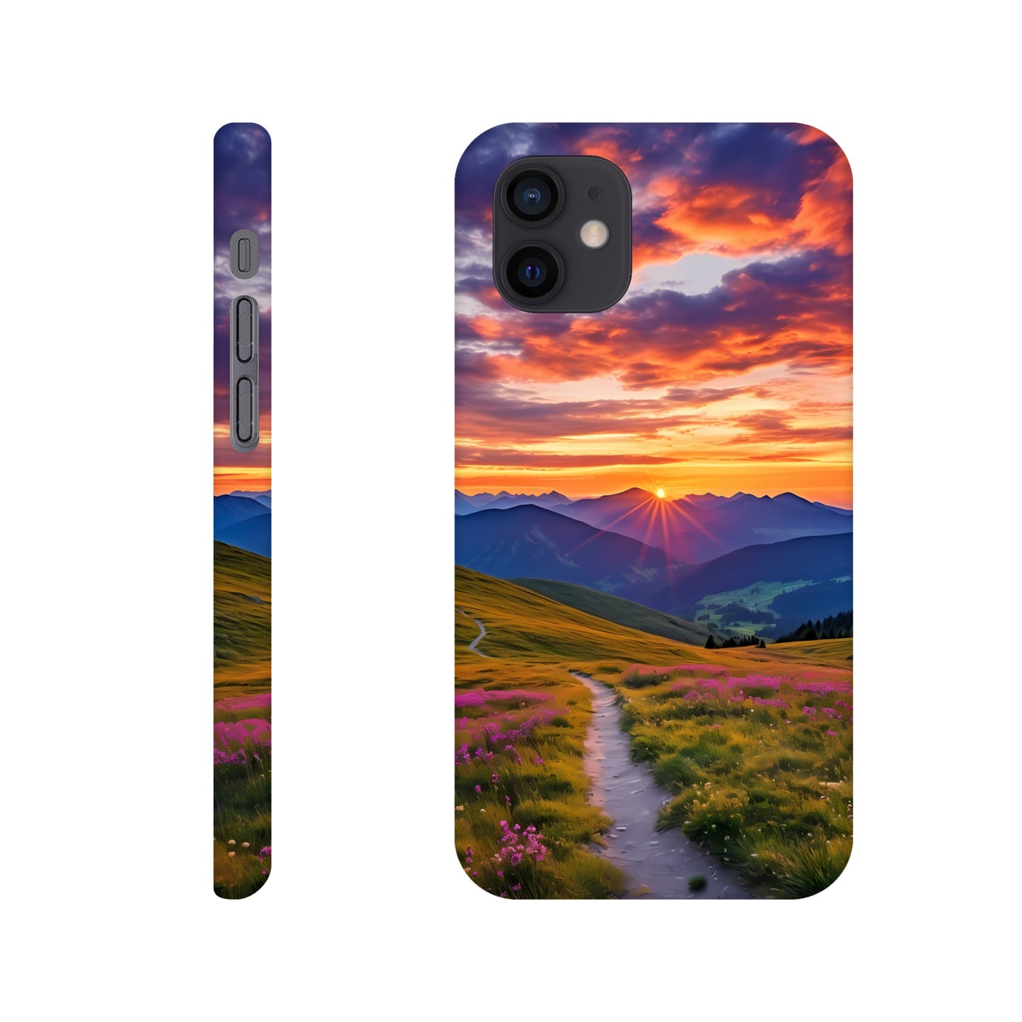 iPhone Case - Golden Mountain Trail