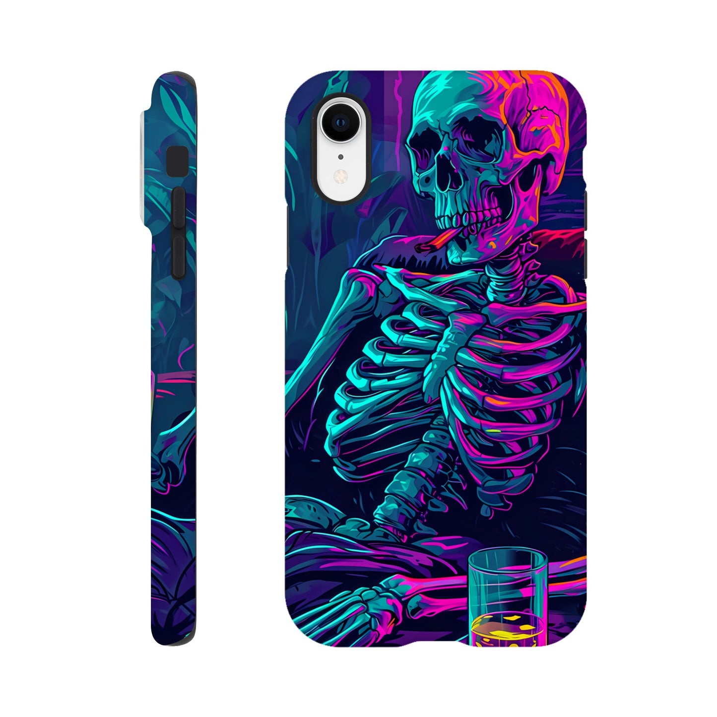 iPhone Case - Chillin' Skeleton