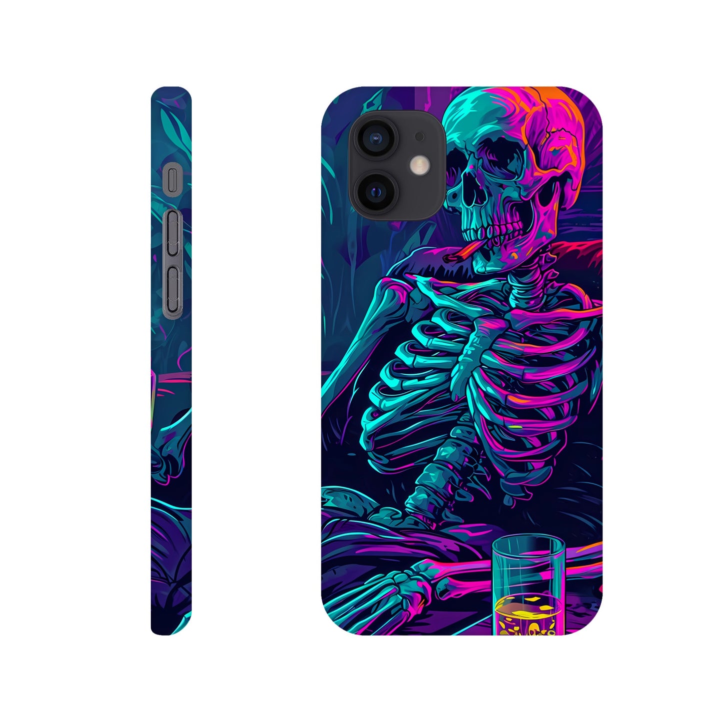 iPhone Case - Chillin' Skeleton