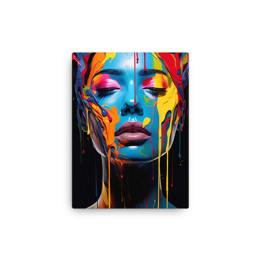 Canvas Wall Art - Abstract Woman