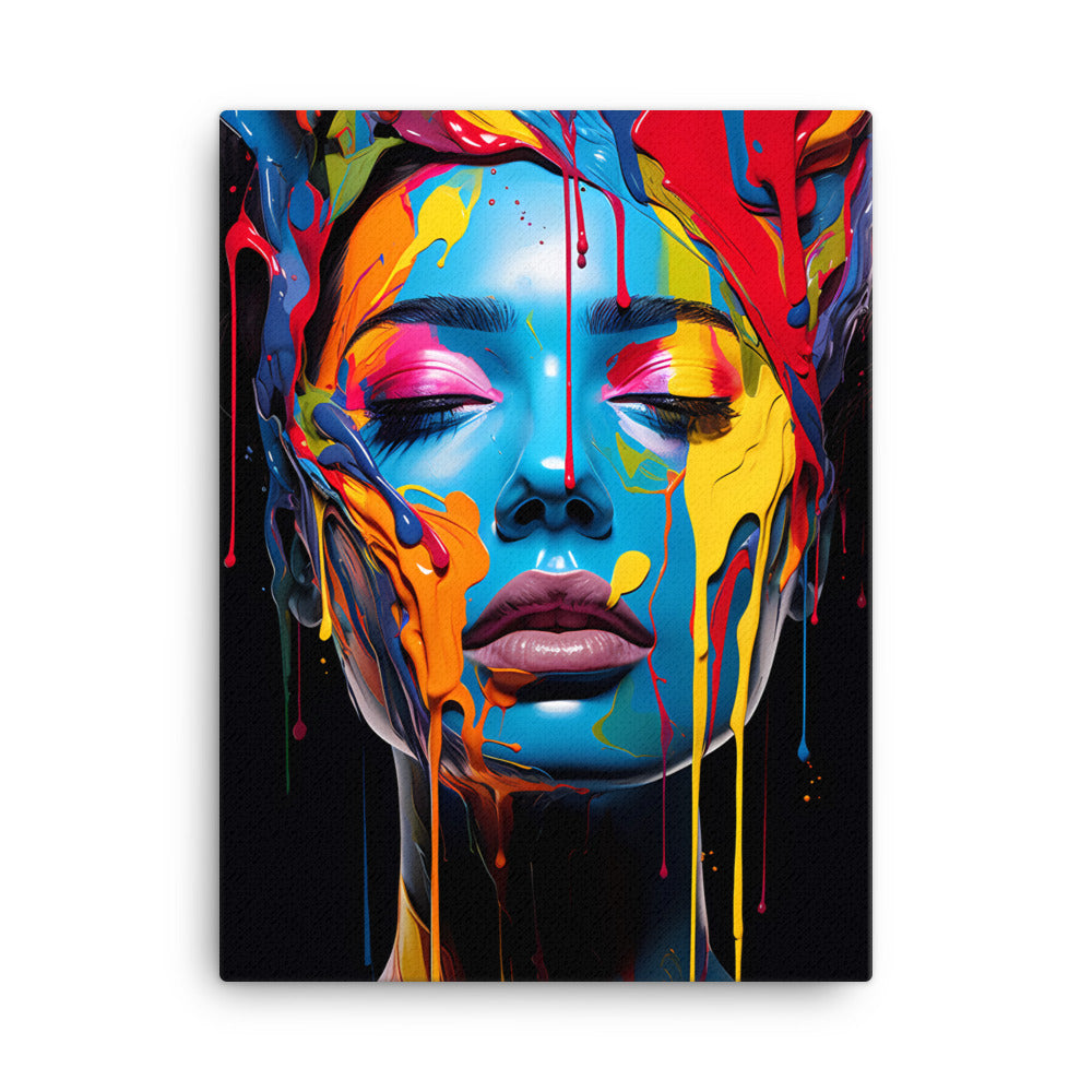 Canvas Wall Art - Abstract Woman