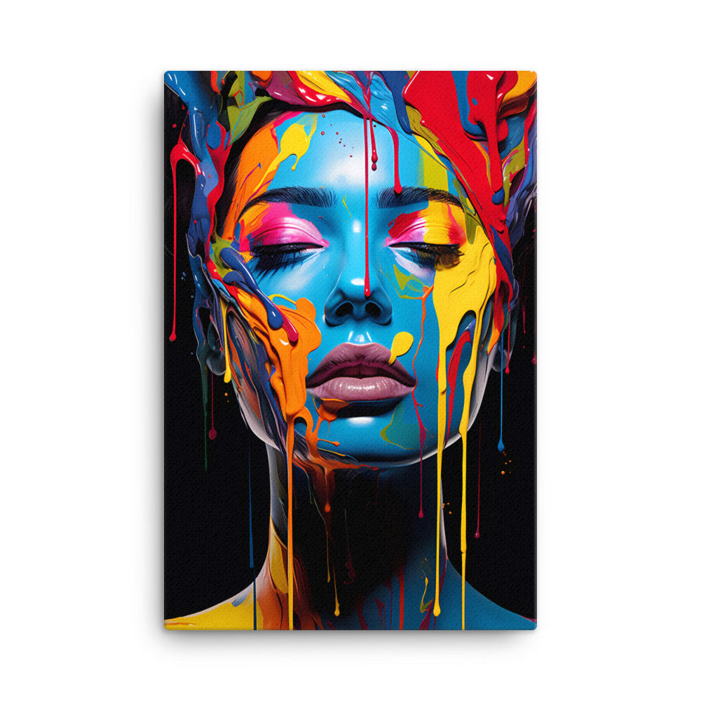 Canvas Wall Art - Abstract Woman