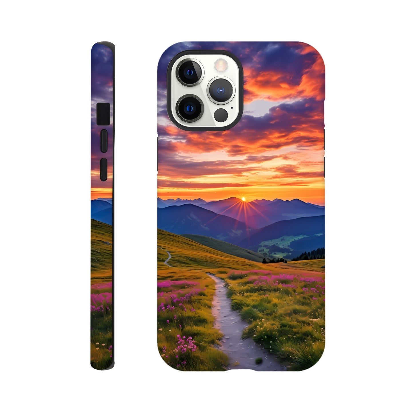 iPhone Case - Golden Mountain Trail