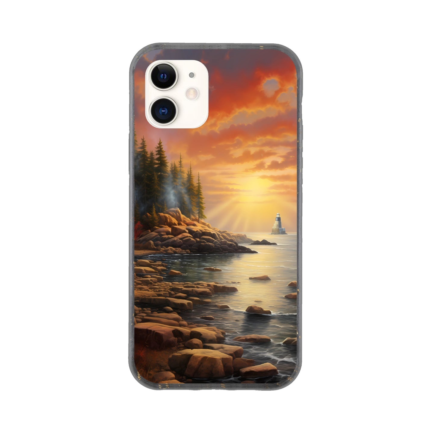 iPhone Case - Acadia Lighthouse Luminance (National Park)