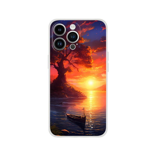 iPhone case - Solitary Sunset Serenade