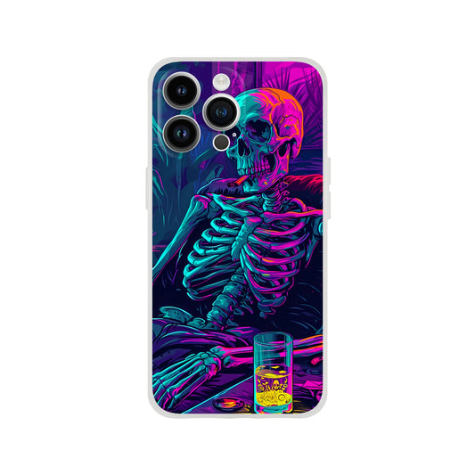 iPhone Case - Chillin' Skeleton