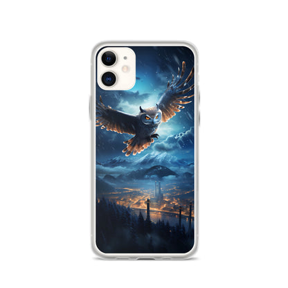 iPhone Case - Night Owl Over City