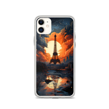 iPhone Case - Eiffel Tower at Dusk