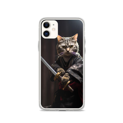 iPhone Case - Samurai Cat will Strike