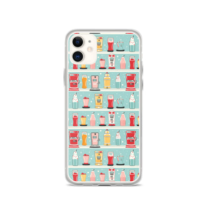 iPhone Case - Retro Soda Fountain Shelves