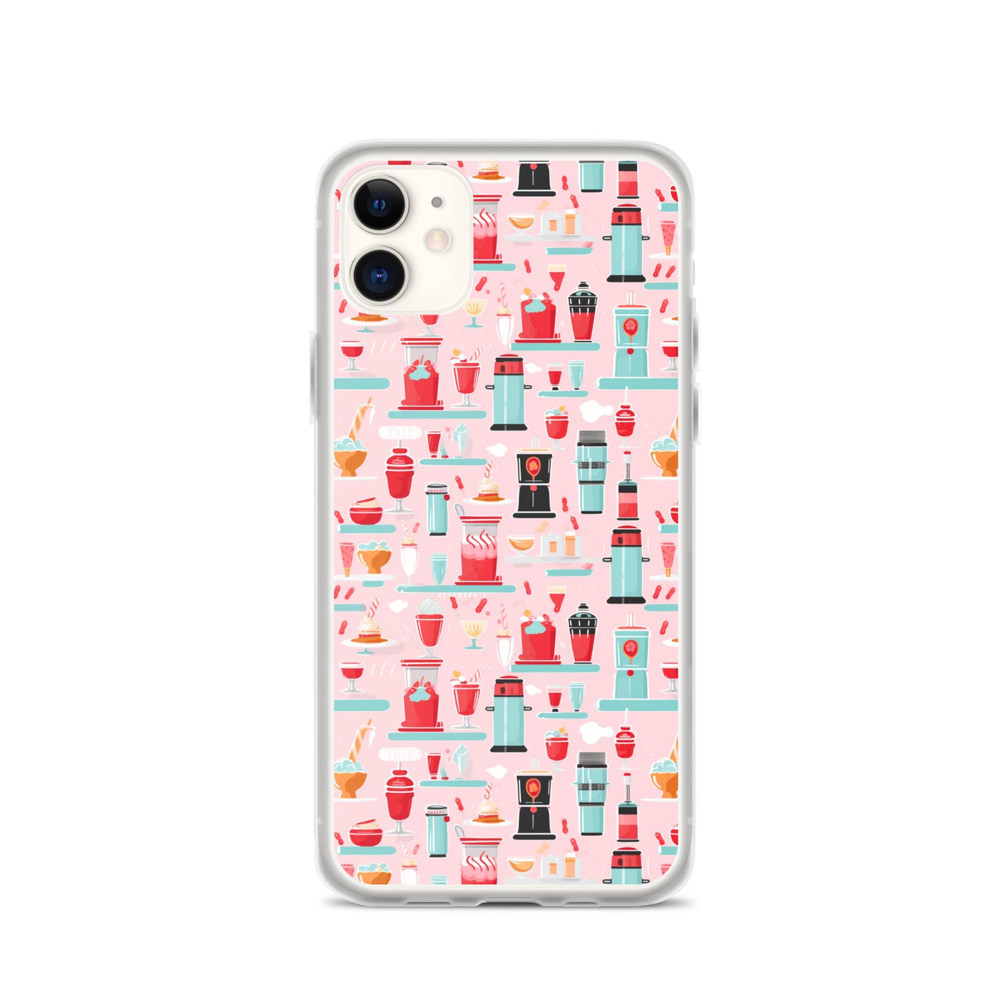 iPhone Case - Vintage Pink Soda Fountain