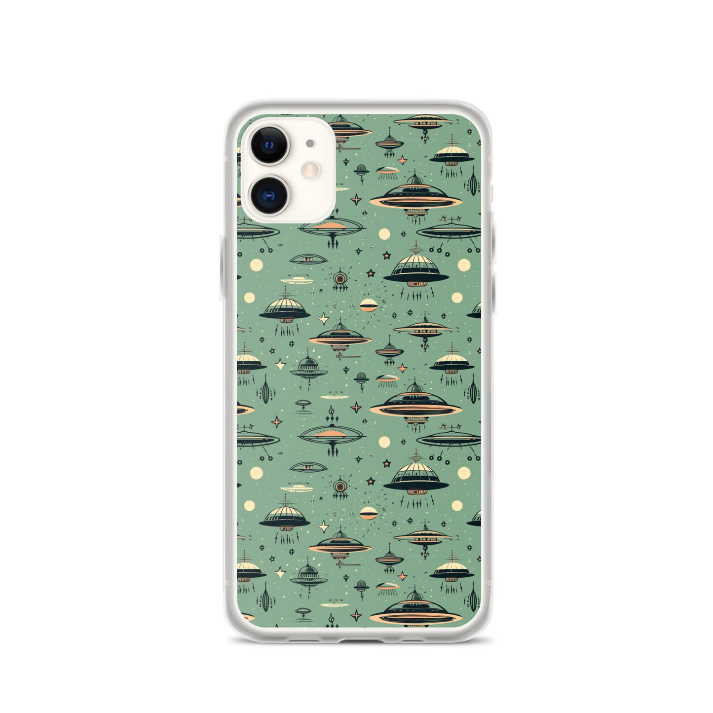 iPhone Case - Retro UFOs