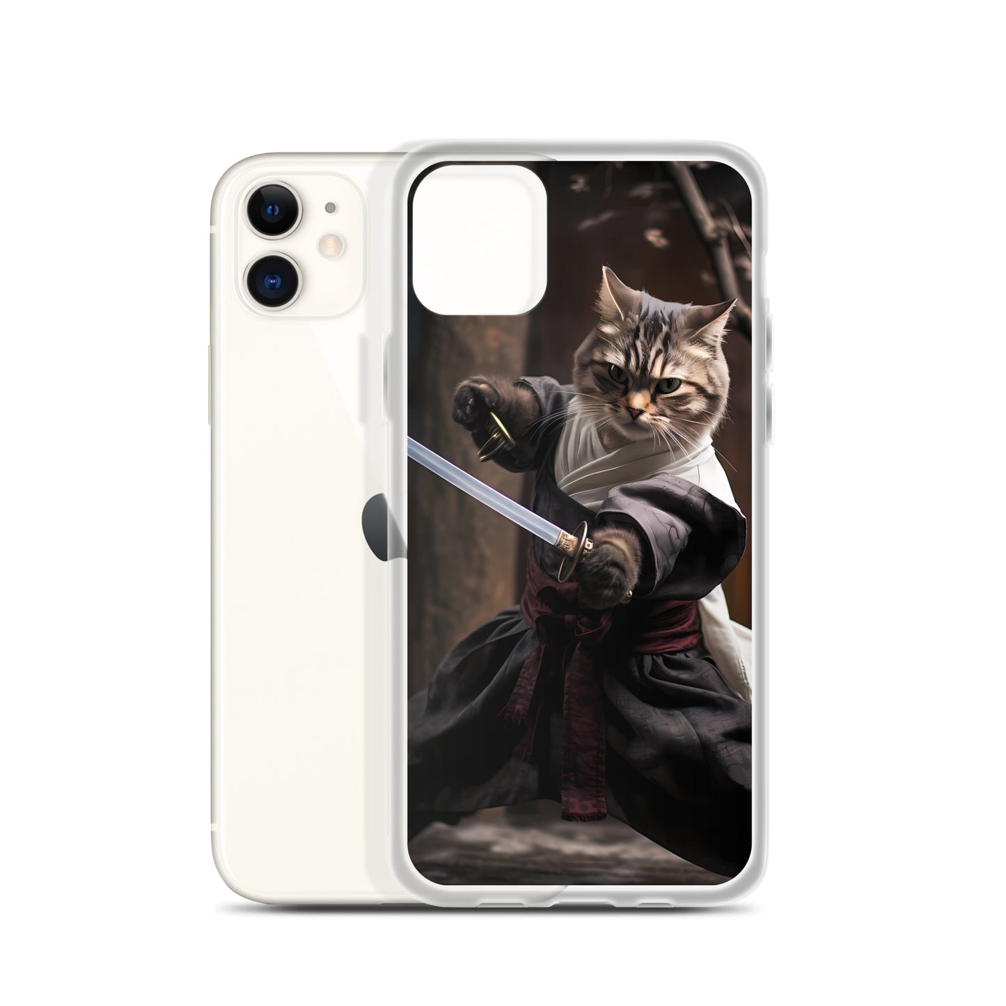 iPhone Case - Samurai Cat Blade