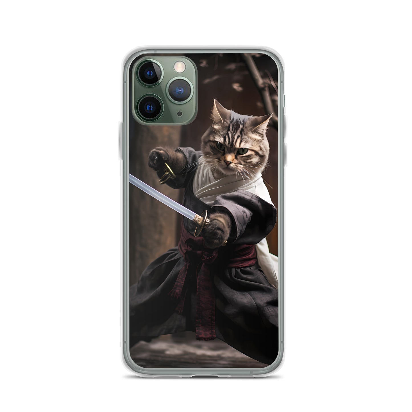 iPhone Case - Samurai Cat Blade