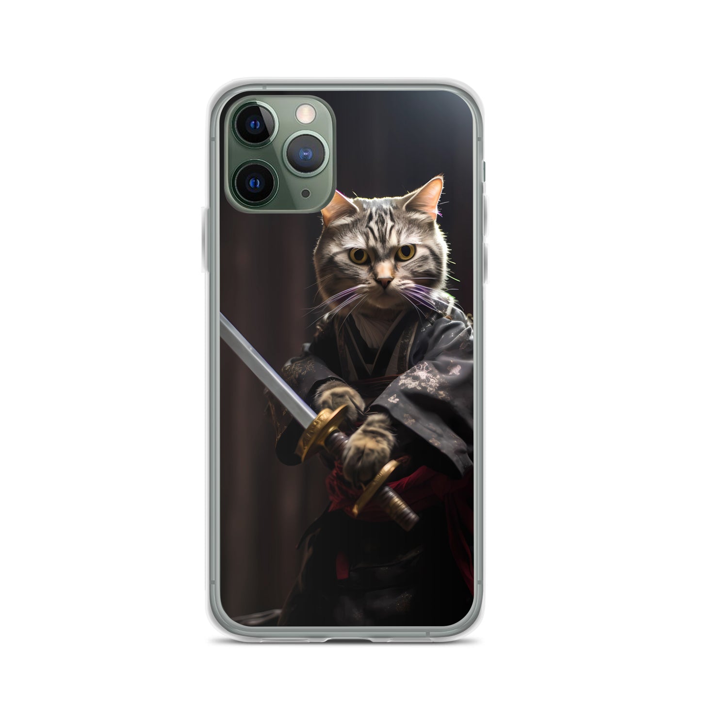 iPhone Case - Samurai Cat will Strike