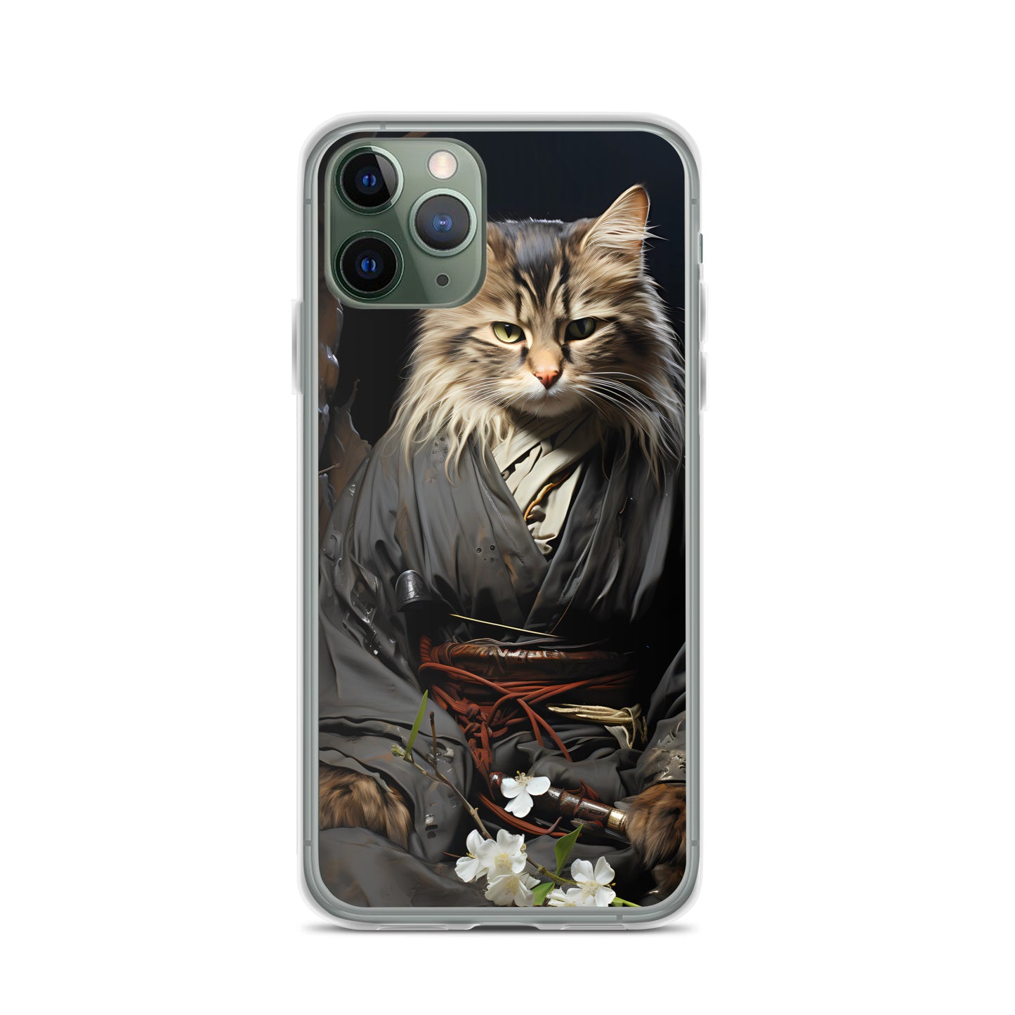 iPhone Case - Ancient Samurai Cat