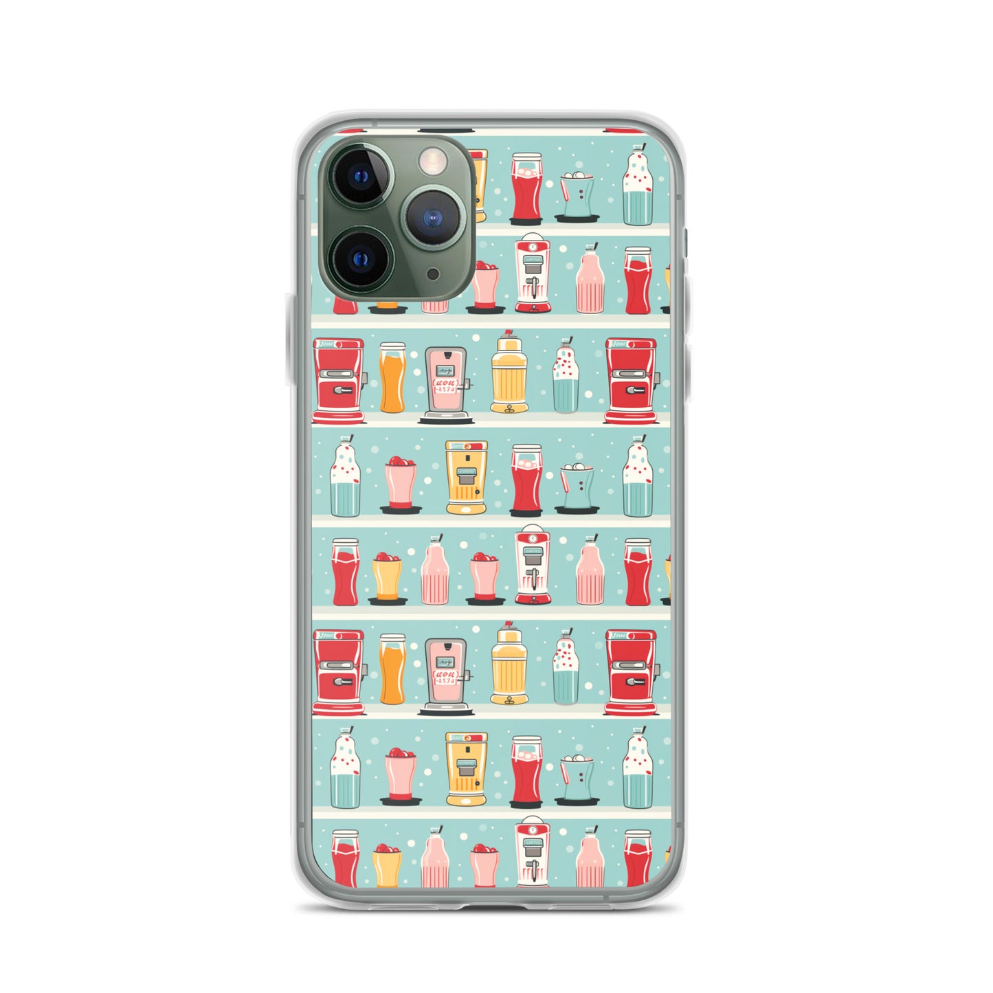 iPhone Case - Retro Soda Fountain Shelves