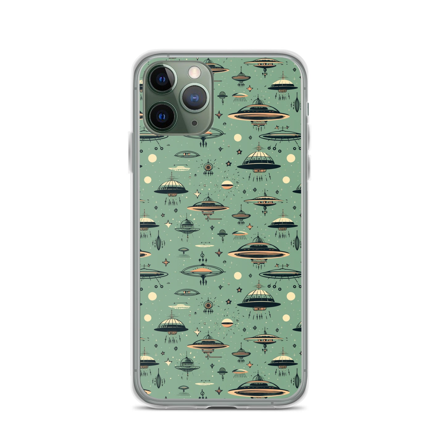 iPhone Case - Retro UFOs