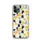 iPhone Case - Abstract Cats Pattern