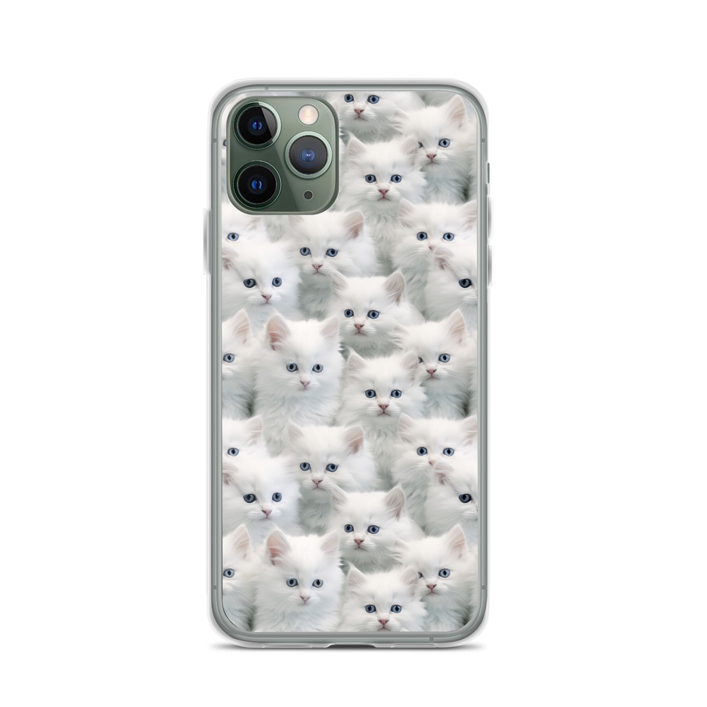 iPhone Case - Cute White Kittens