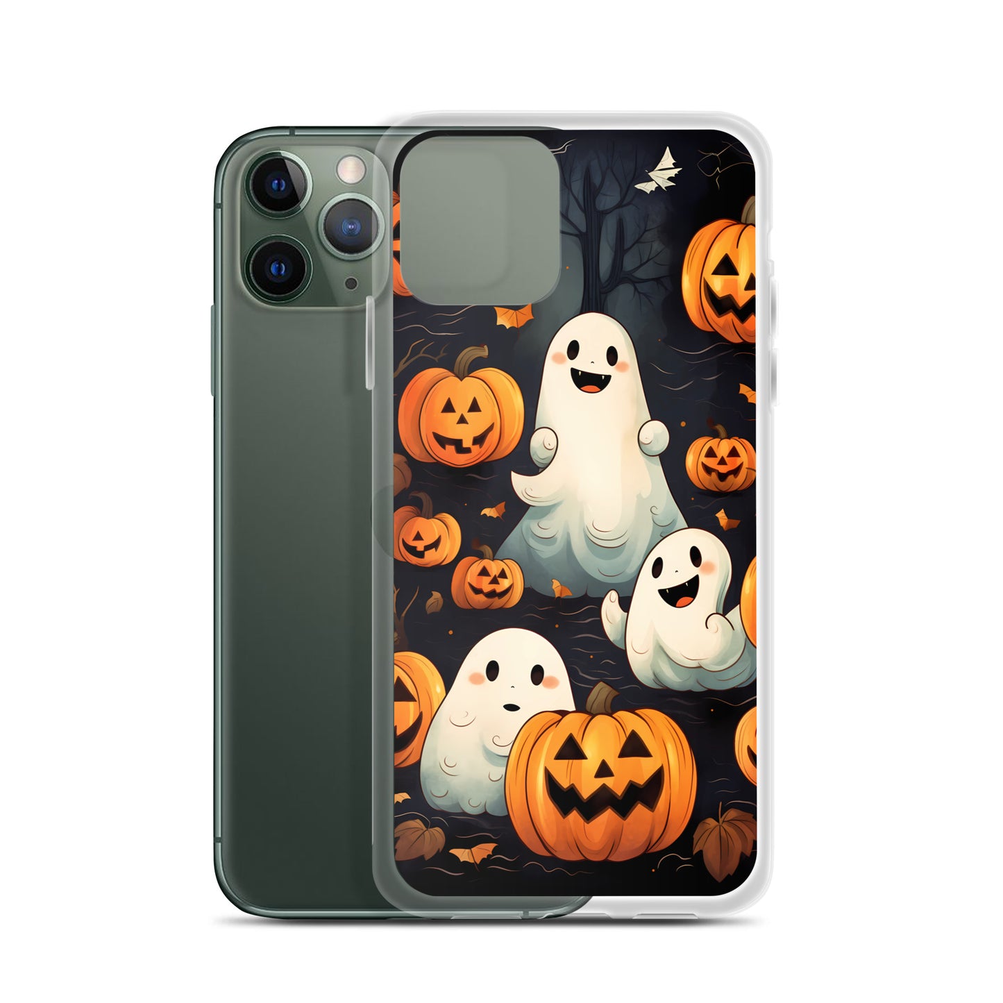 iPhone Case - Halloween Abstract Ghosts