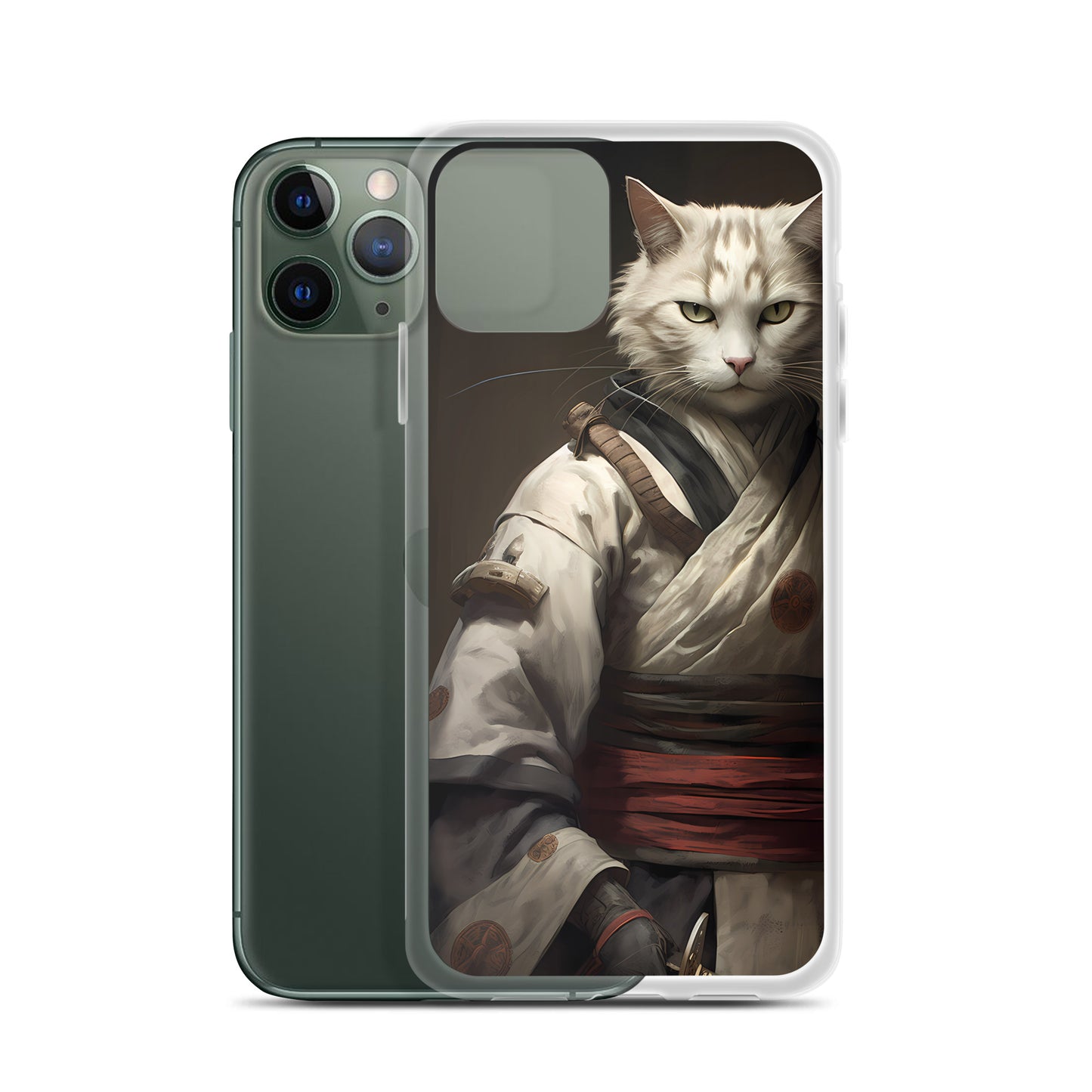 iPhone Case - Samurai Cat Ready