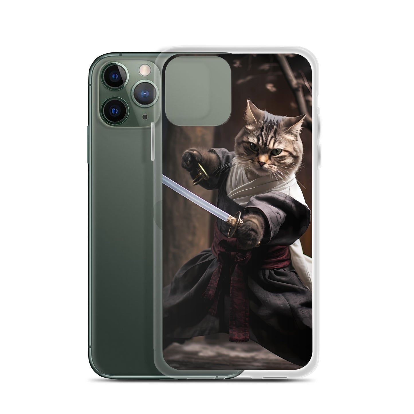 iPhone Case - Samurai Cat Blade