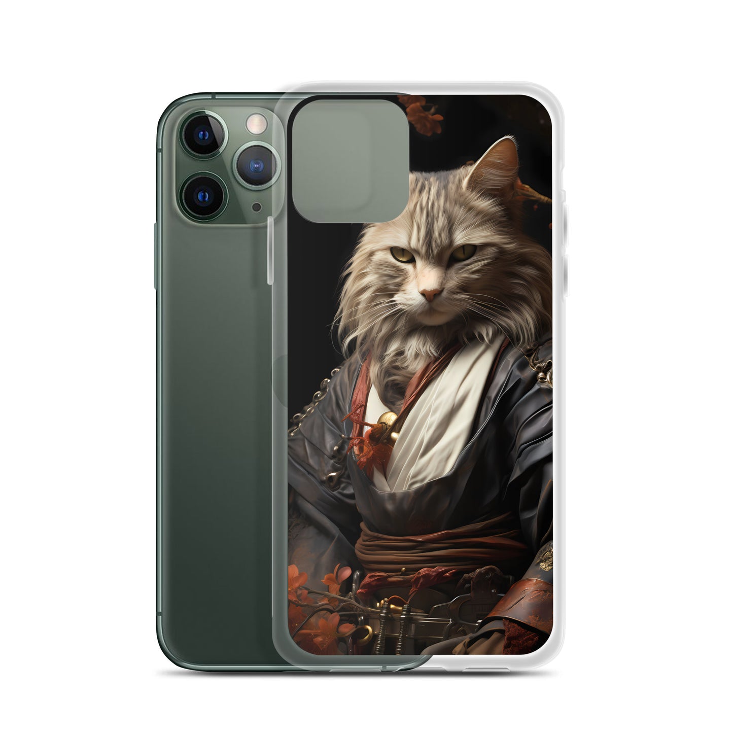 iPhone Case - Samurai Cat in Training