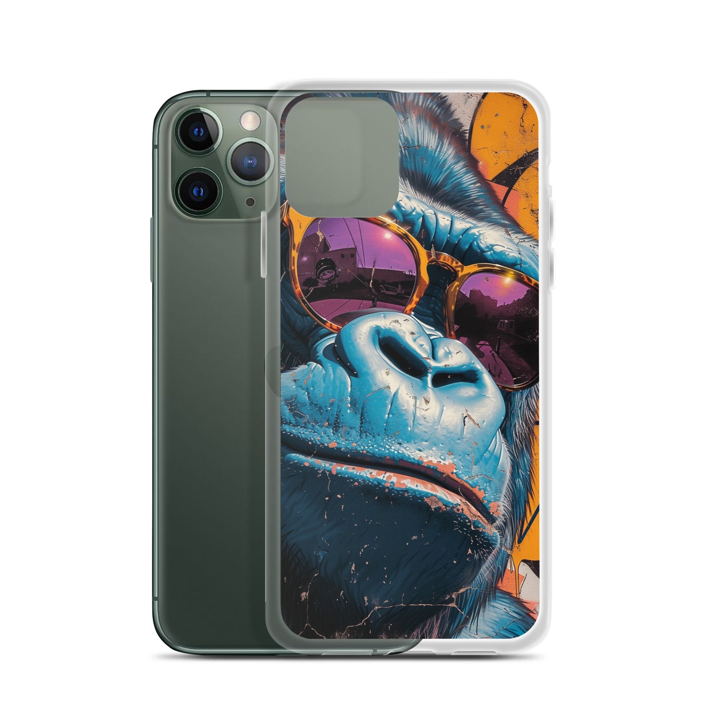 iPhone Case - Blue Gorilla