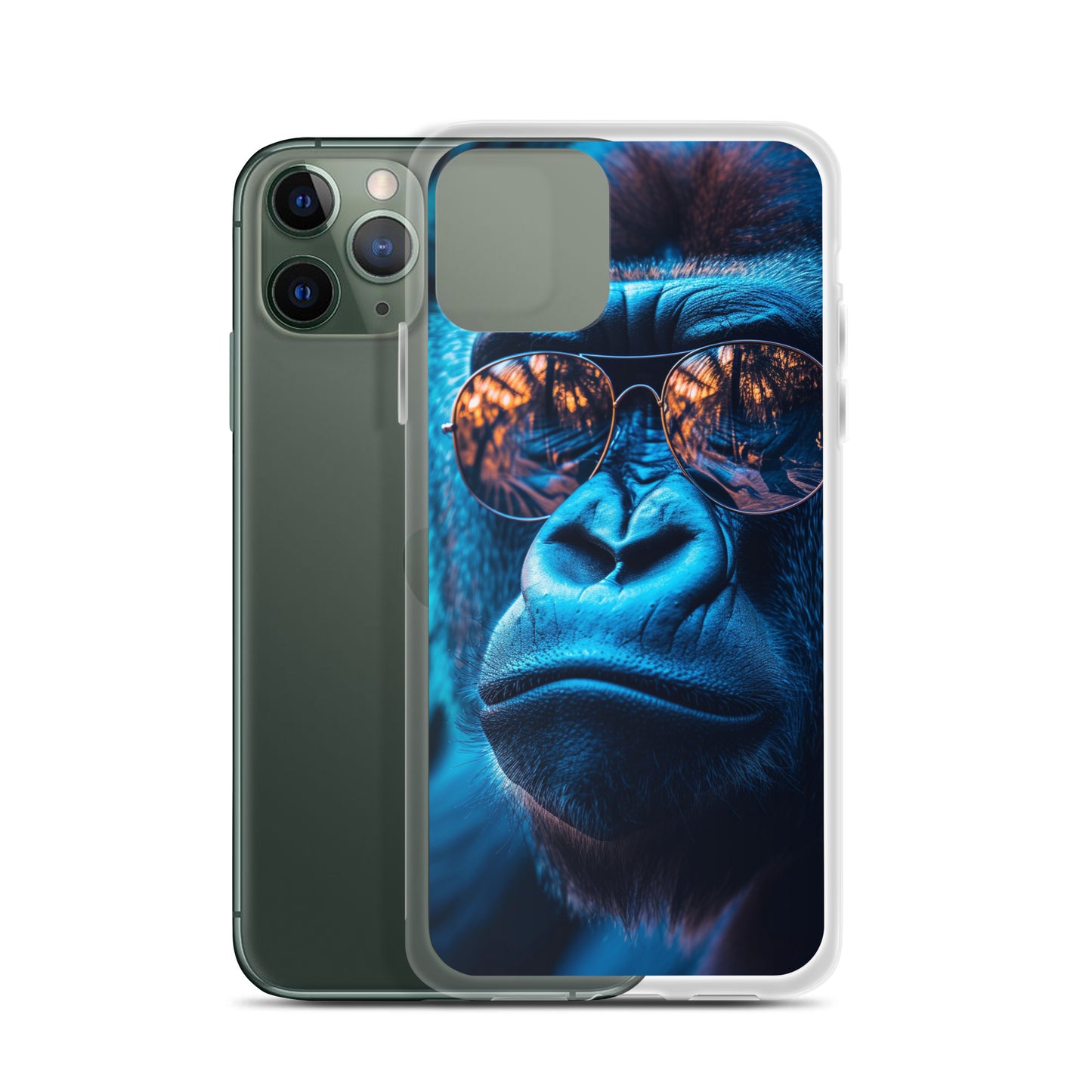 iPhone Case - Blue Gorilla