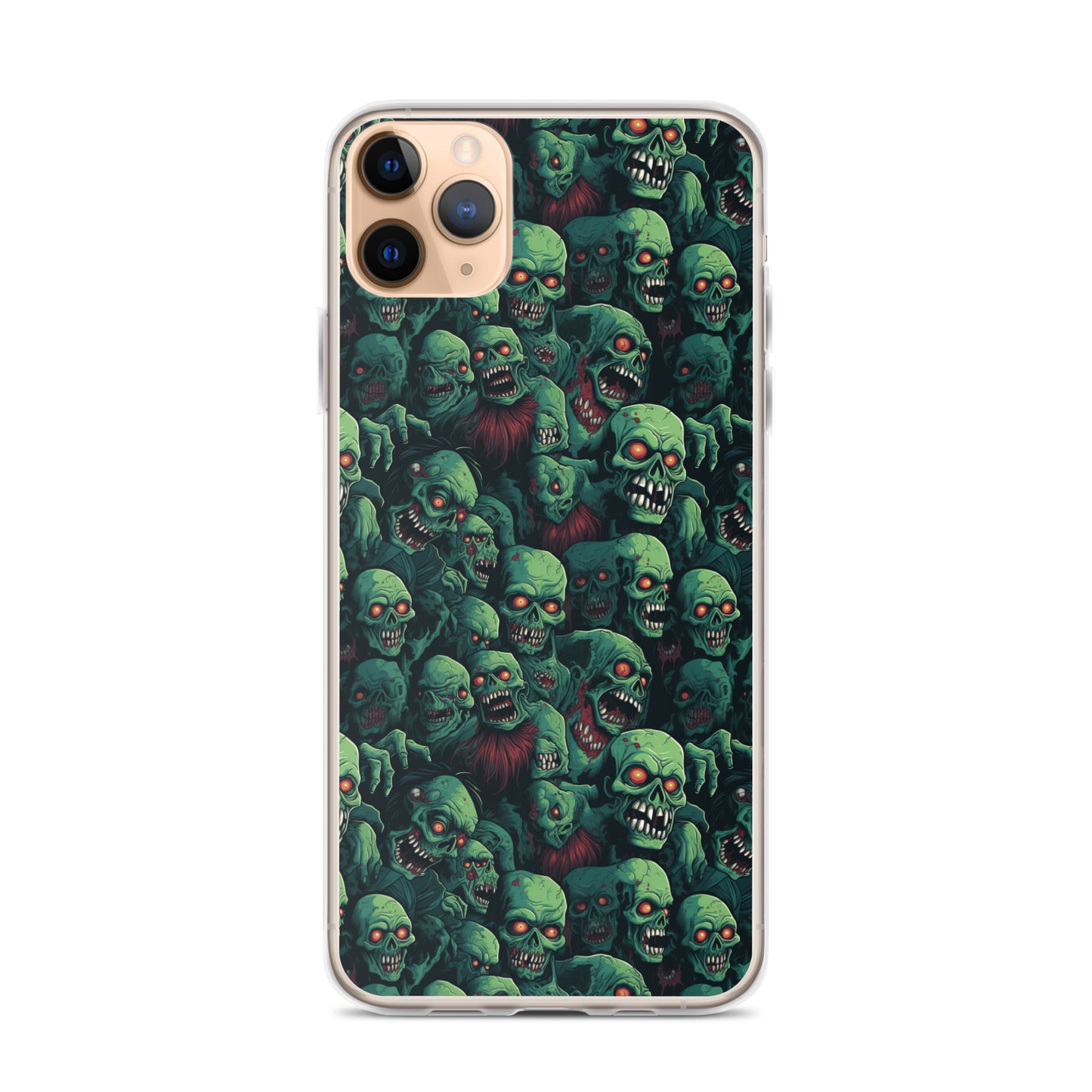 iPhone Case - Red Eyed Zombie Skulls