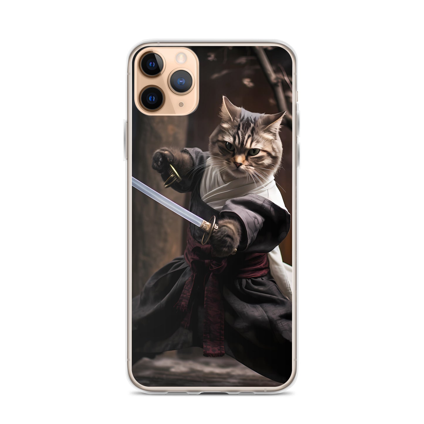 iPhone Case - Samurai Cat Blade