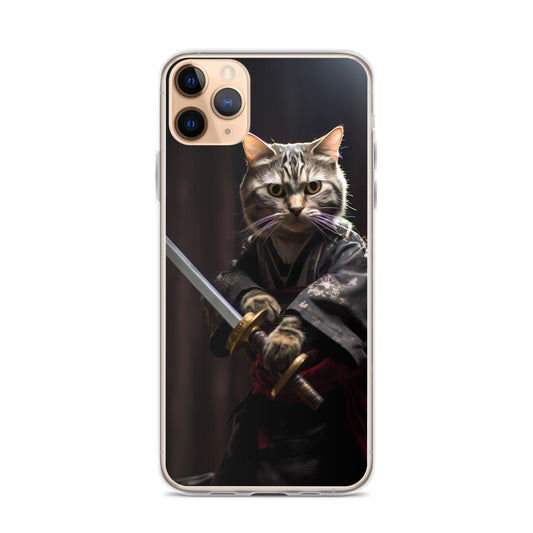 iPhone Case - Samurai Cat will Strike