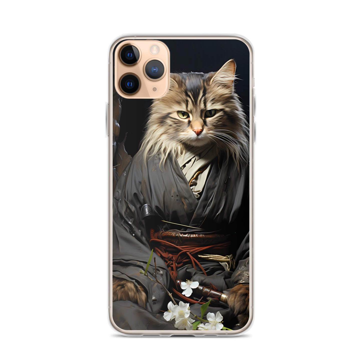 iPhone Case - Ancient Samurai Cat