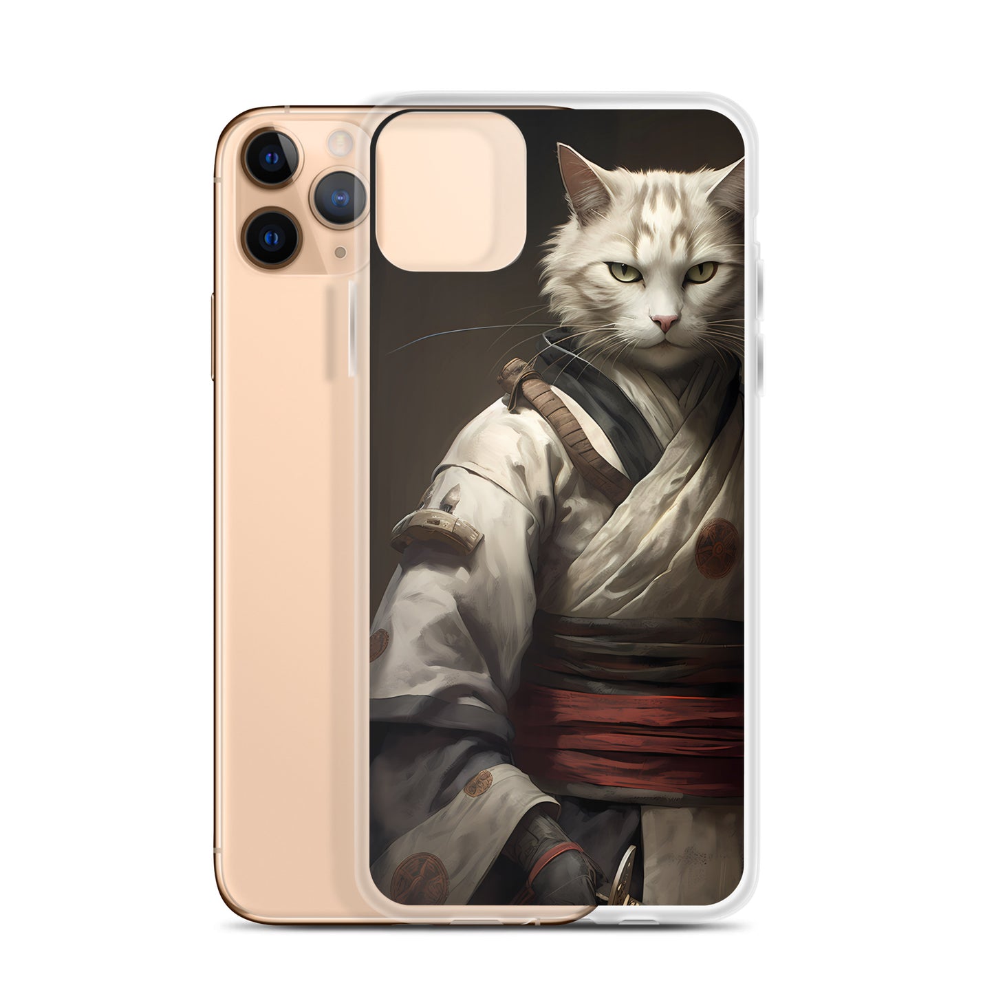 iPhone Case - Samurai Cat Ready