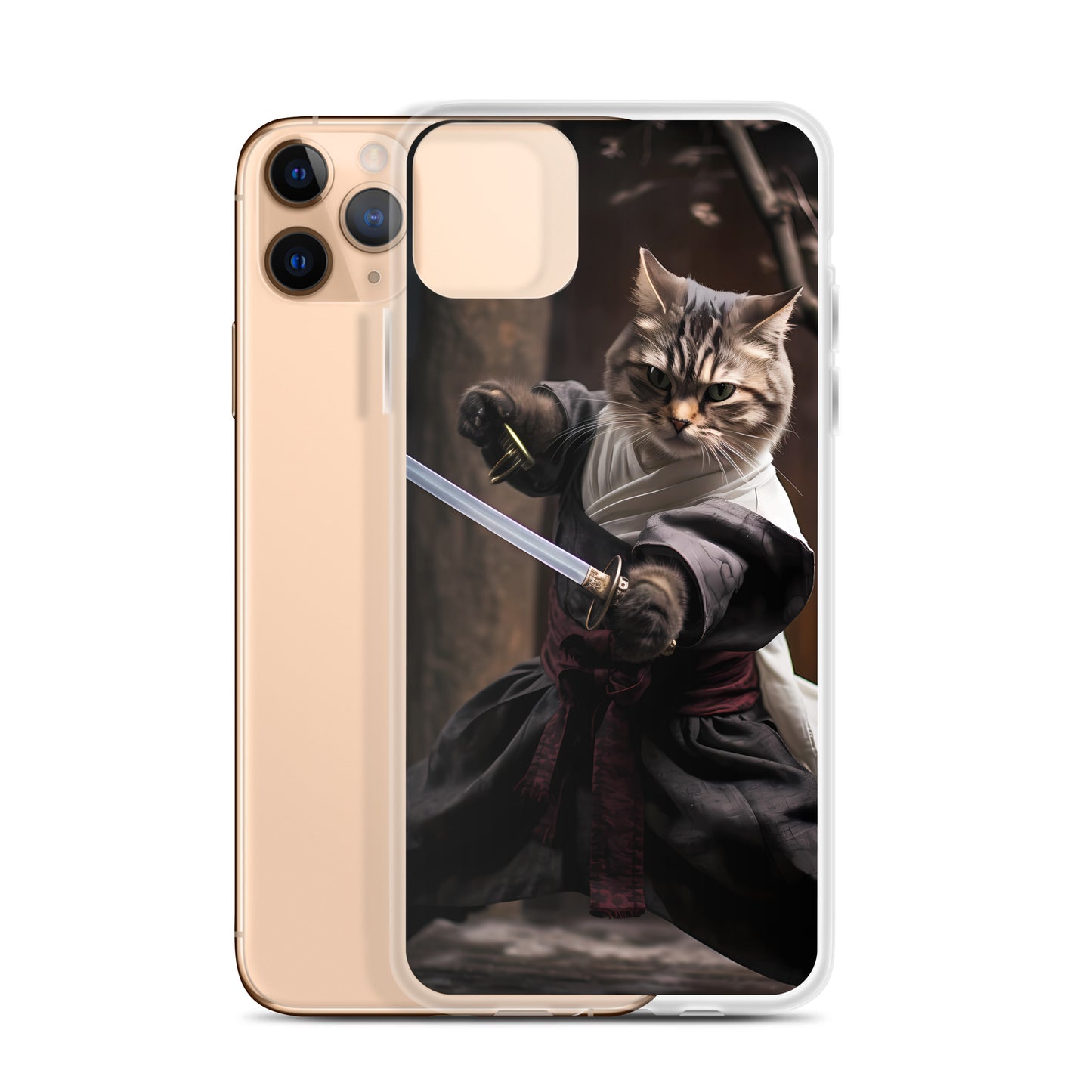 iPhone Case - Samurai Cat Blade