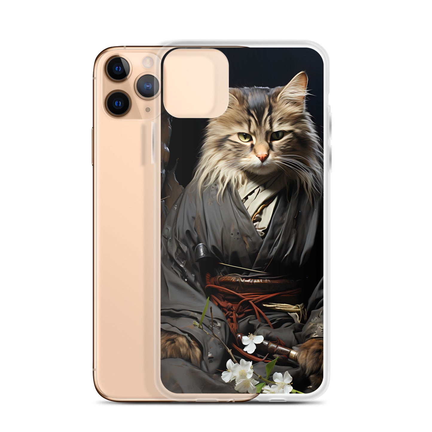 iPhone Case - Ancient Samurai Cat