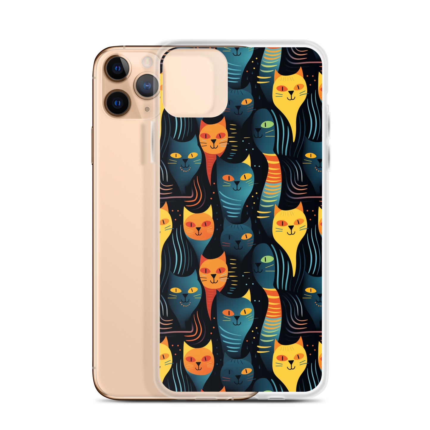 iPhone Case - Abstract Cats