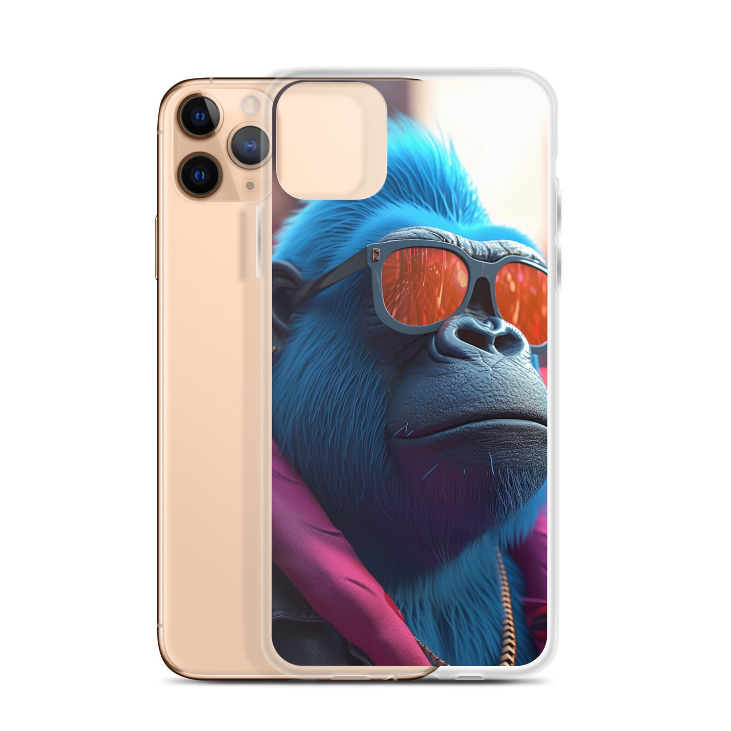 iPhone Case - Blue Gorilla