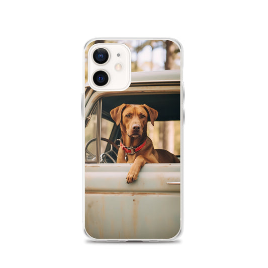 iPhone Case - Dog in a Truck