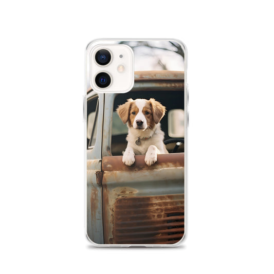 iPhone Case - Dog in a Truck