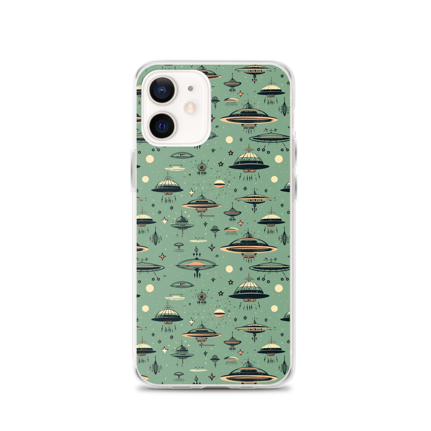 iPhone Case - Retro UFOs