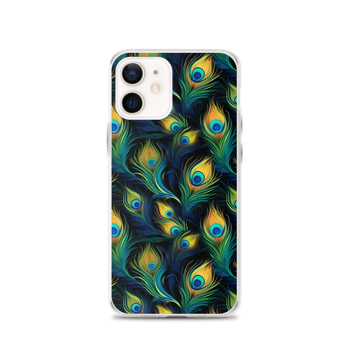 iPhone Case - Peacock Feather Pattern