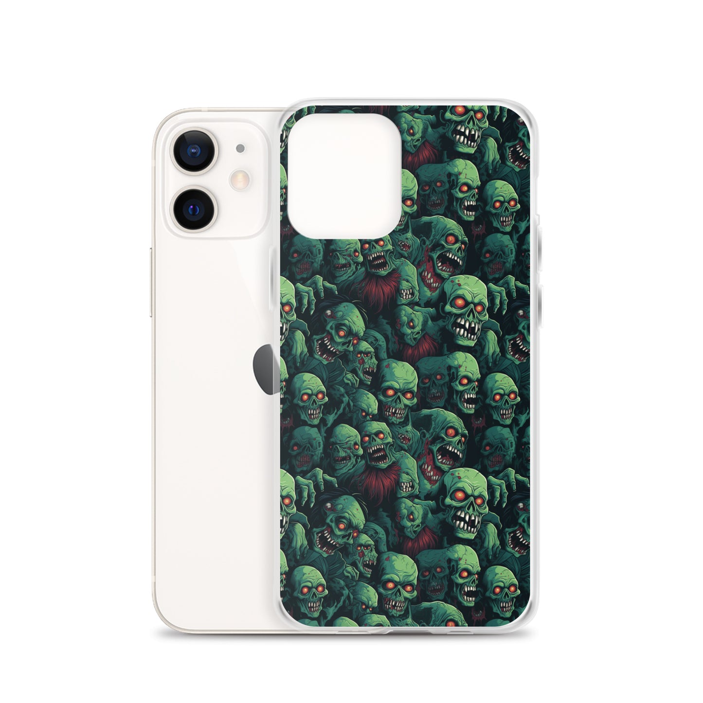 iPhone Case - Red Eyed Zombie Skulls