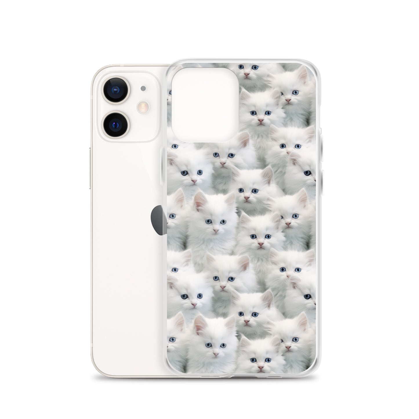 iPhone Case - Cute White Kittens