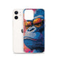 iPhone Case - Blue Gorilla Graffiti Art