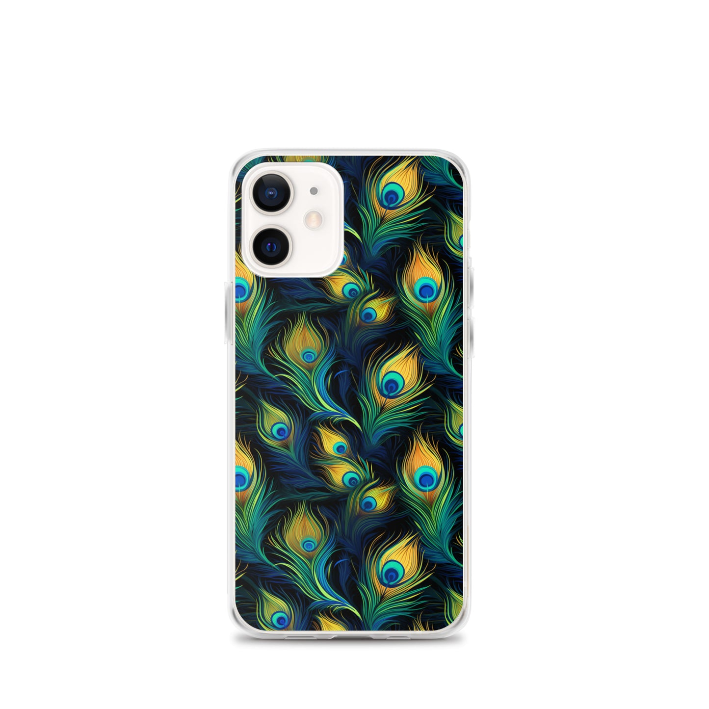 iPhone Case - Peacock Feather Pattern