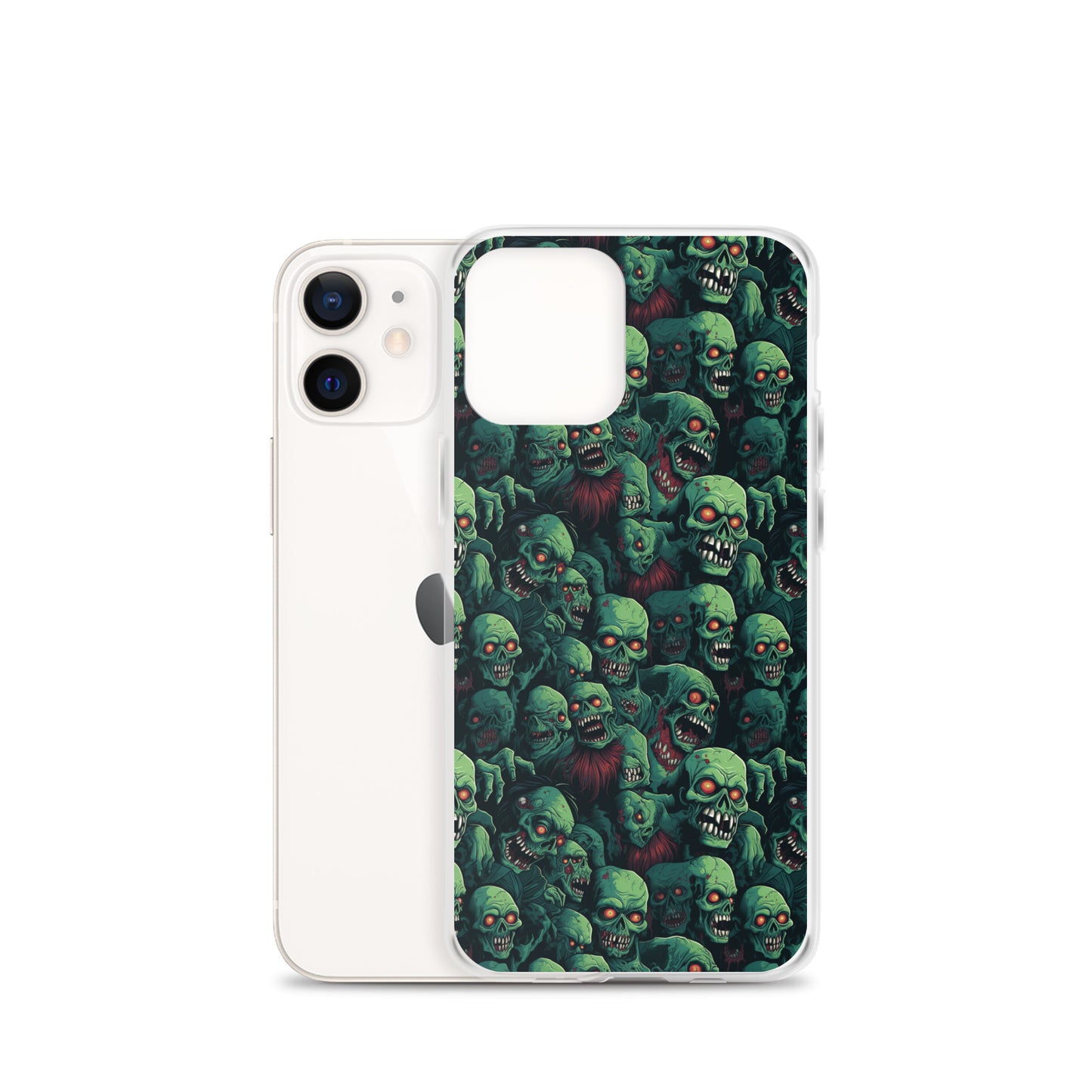 iPhone Case - Red Eyed Zombie Skulls